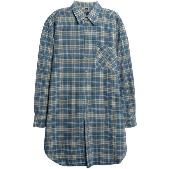 Claude de Barsac (Netherlands) Vintage Tartan Flannel Knit Shirt : L - Picture 1 of 8